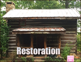 Historic Log Cabin Restoration  Norwich, Ohio